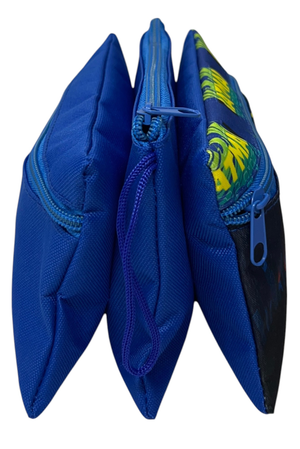 Tombolino Batman 3 Scomparti Bustina Astuccio Portacolori 22 CM - Ba0997