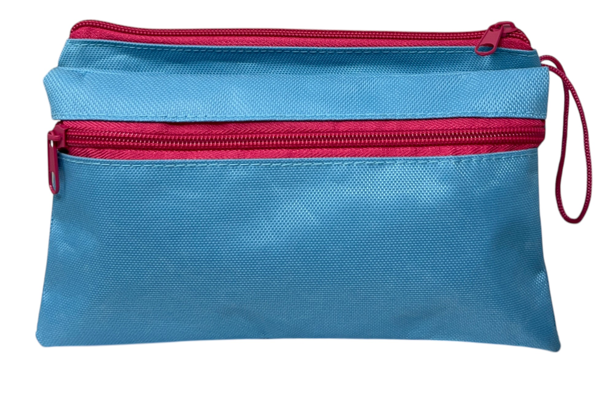 Tombolino Frozen DISNEY 3 Scomparti Bustina Astuccio Portacolori 22 CM - Fr0997