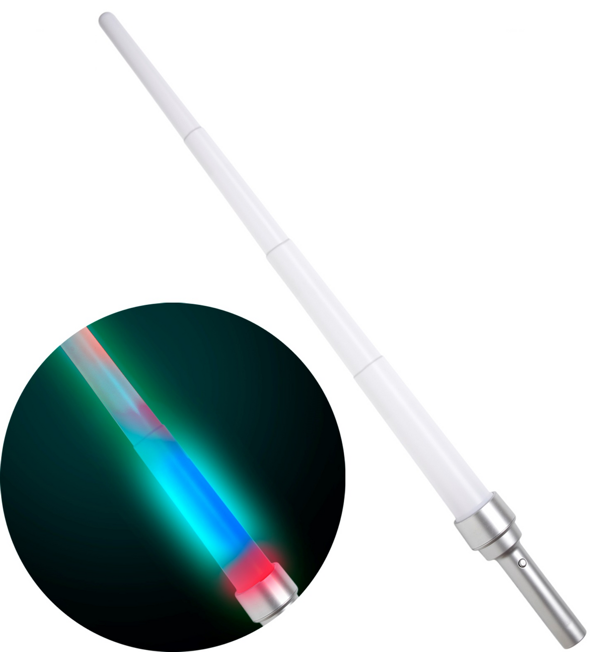 Spada Laser 90 CM con 4 Funzioni Luci Accessorio Costumi Travestimenti Carnevale - 21058
