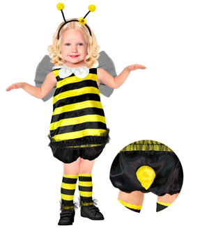 Vestito Carnevale Ape Travestimento Costume per Bambini Feste a Tema - 2148