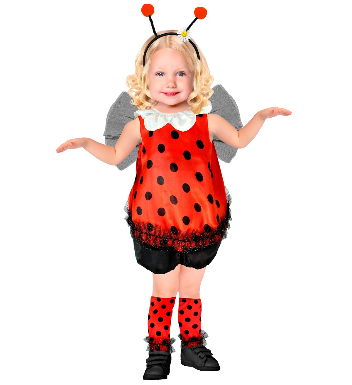 Vestito Carnevale Coccinella Travestimento Costume per Bambini Feste a Tema - 2149