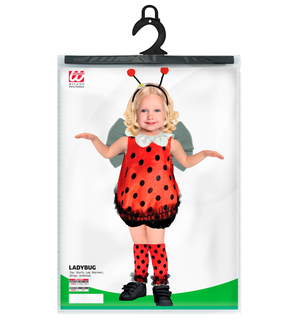 Vestito Carnevale Coccinella Travestimento Costume per Bambini Feste a Tema - 2149
