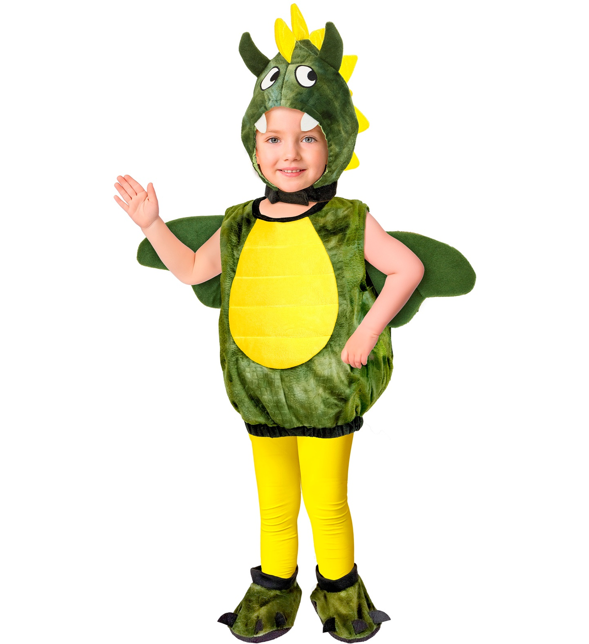 Costume Vestito Drago Travestimento per Bambini Carnevale Cosplay - 2614