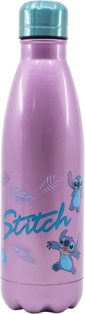 Borraccia Stitch in Acciaio Inox DISNEY Bottiglia con Tappo a Vite 780 Ml. - 01361