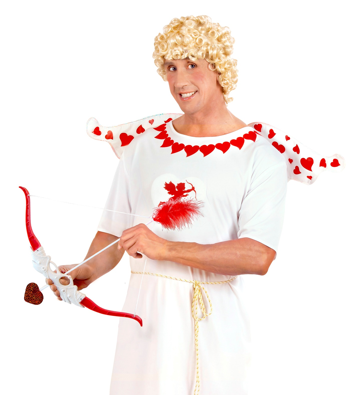 Arco e Freccia Cupido 59 CM Accessorio Travestimenti Costumi Carnevale - 3066l