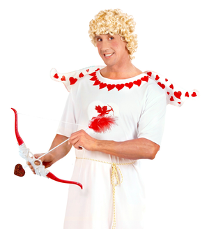 Arco e Freccia Cupido 59 CM Accessorio Travestimenti Costumi Carnevale - 3066l