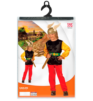 Costume Vestito Gaulois Asterix Travestimento per Bambini Carnevale Cosplay - 4196