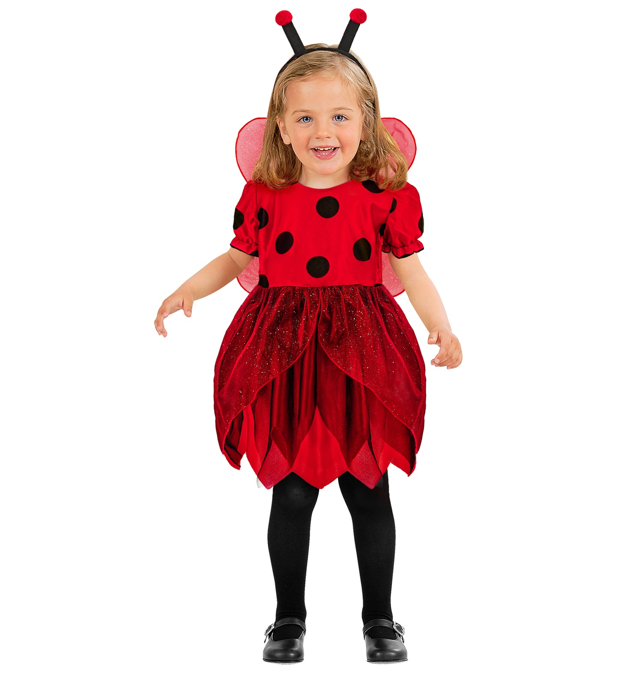 Vestito Carnevale Coccinella Travestimento Costume per Bambini Feste a Tema - 4932