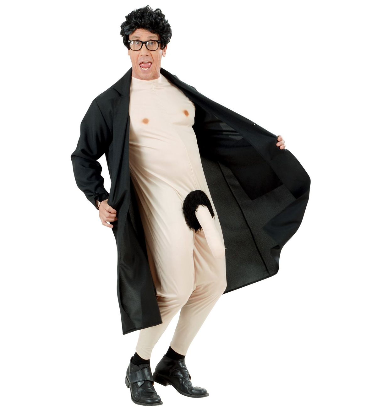 Vestito Carnevale Esibizionista Costume Travestimento Carnevale Uomo - 5601
