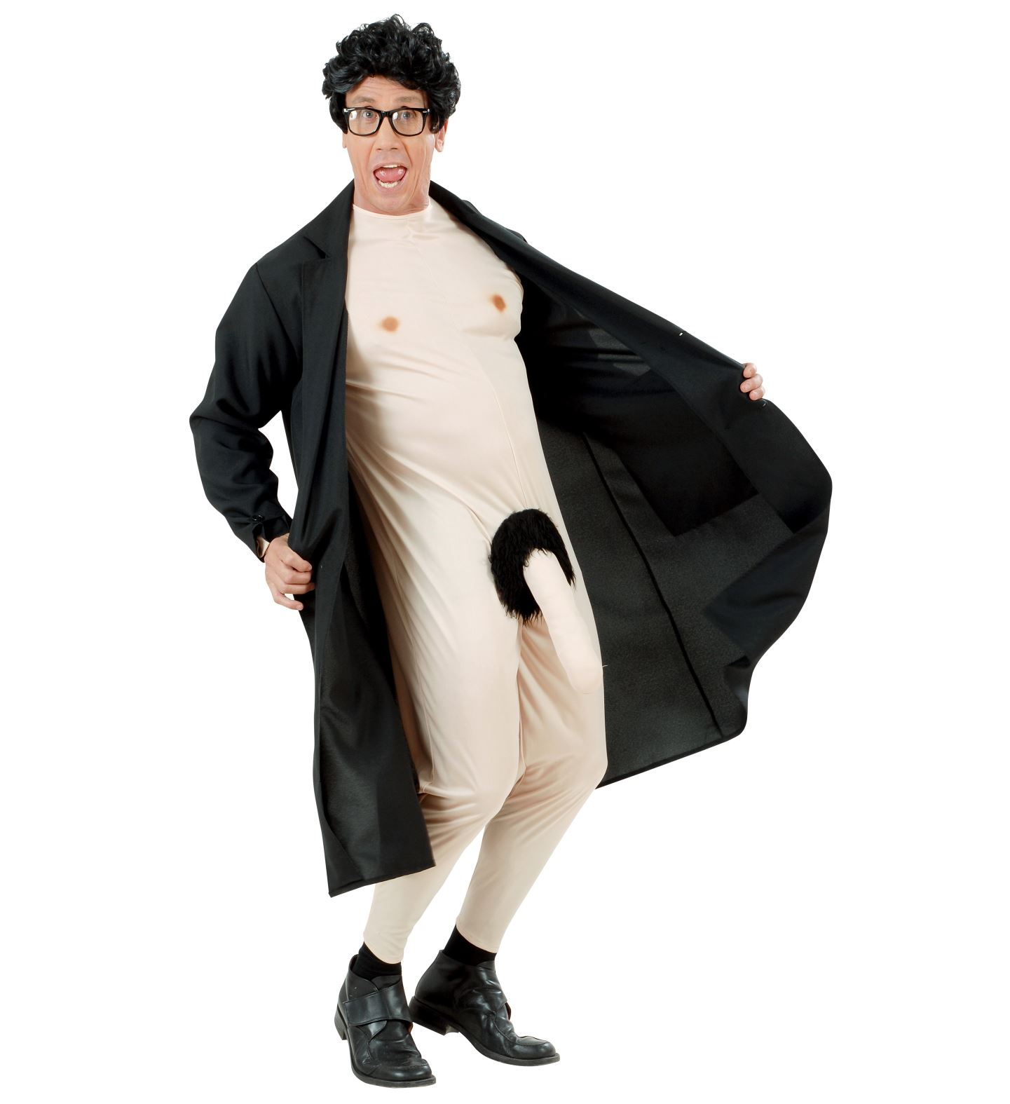Vestito Carnevale Esibizionista Costume Travestimento Carnevale Uomo - 5601