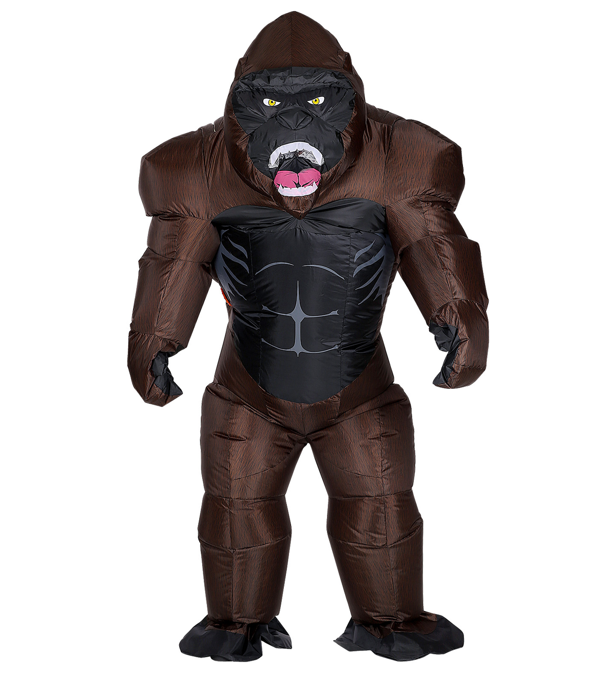 Vestito Carnevale Gorilla Costume Gonfiabile Travestimento per Adulti Taglia Unica - 75515