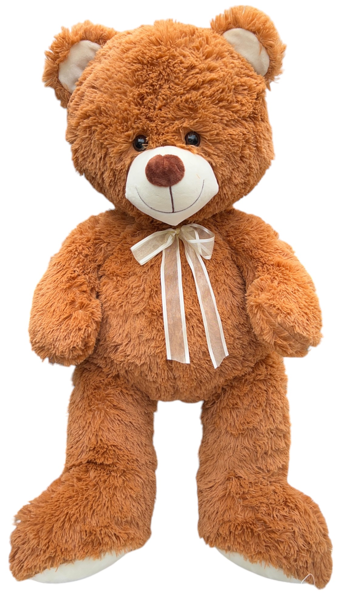 Peluche Orso con Scatola Pupazzo in Morbido Poliestere da 70 CM Idea Regalo - 23p23/60