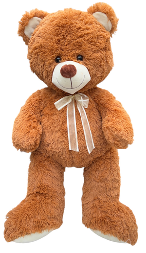 Peluche Orso con Scatola Pupazzo in Morbido Poliestere da 70 CM Idea Regalo - 23p23/60