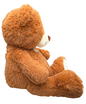 Peluche Orso con Scatola Pupazzo in Morbido Poliestere da 70 CM Idea Regalo - 23p23/60