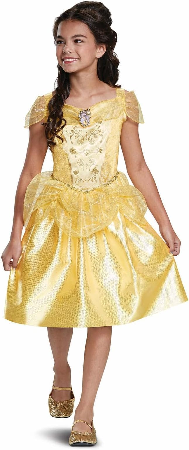 Costume Principesse DISNEY Vestito Bella e la Bestia Travestimento Festa Carnevale in Maschera - 129509