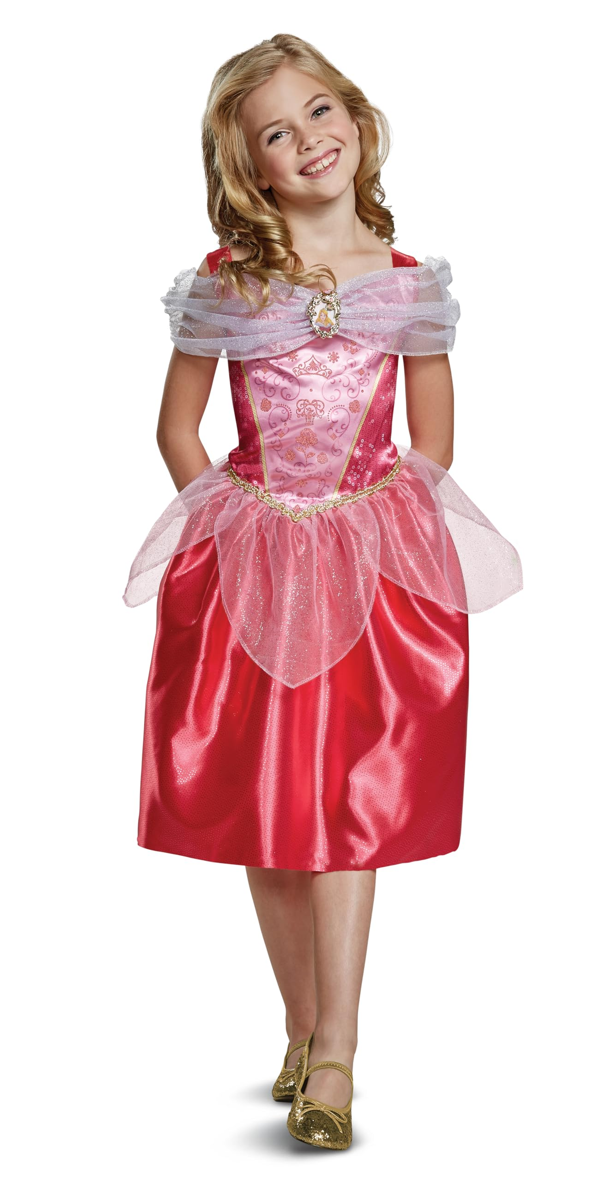 Costume Principesse DISNEY Vestito Aurora la Bella Addormentata Nel Bosco Travestimento Festa Carnevale in Maschera - 140589