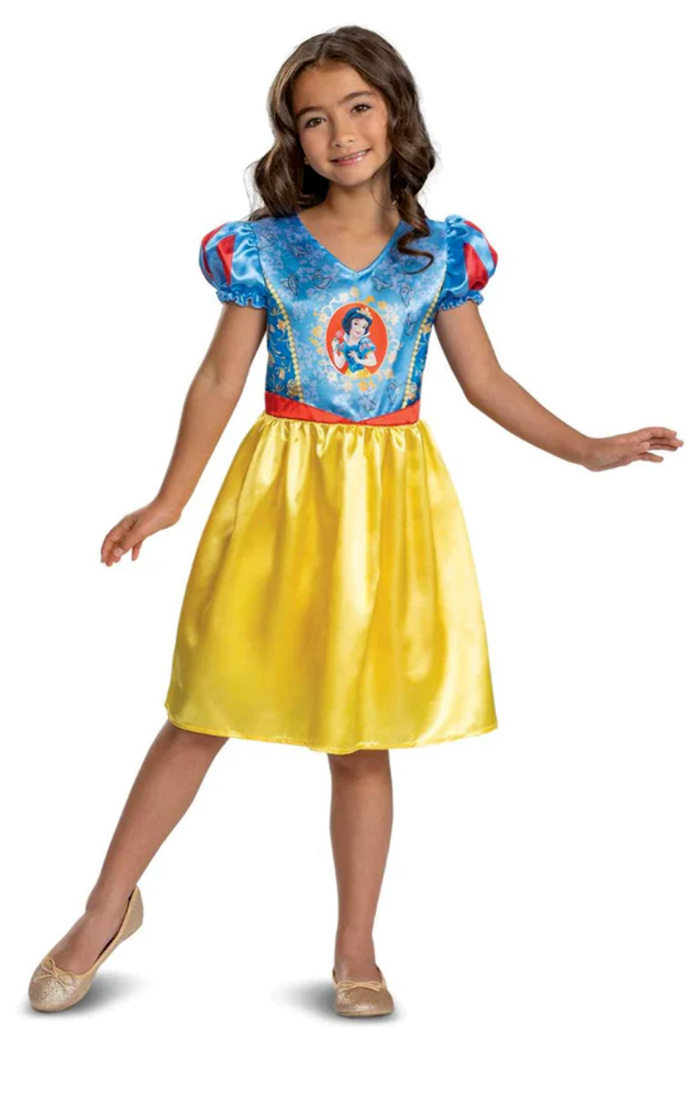 Costume Principesse DISNEY Vestito Biancaneve Travestimento Festa Carnevale in Maschera - 140639