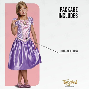 Costume Principesse DISNEY Vestito Rapunzel Travestimento Festa Carnevale in Maschera - 140659