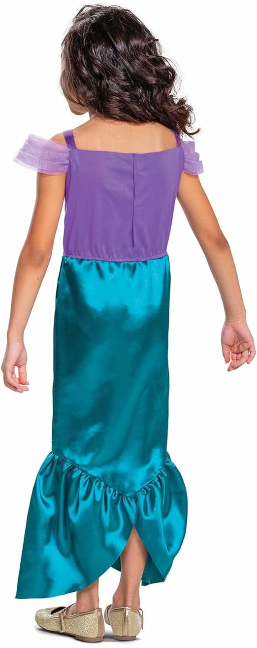Costume Principesse DISNEY Vestito la Sirenetta Ariel Travestimento Festa Carnevale in Maschera - 140719