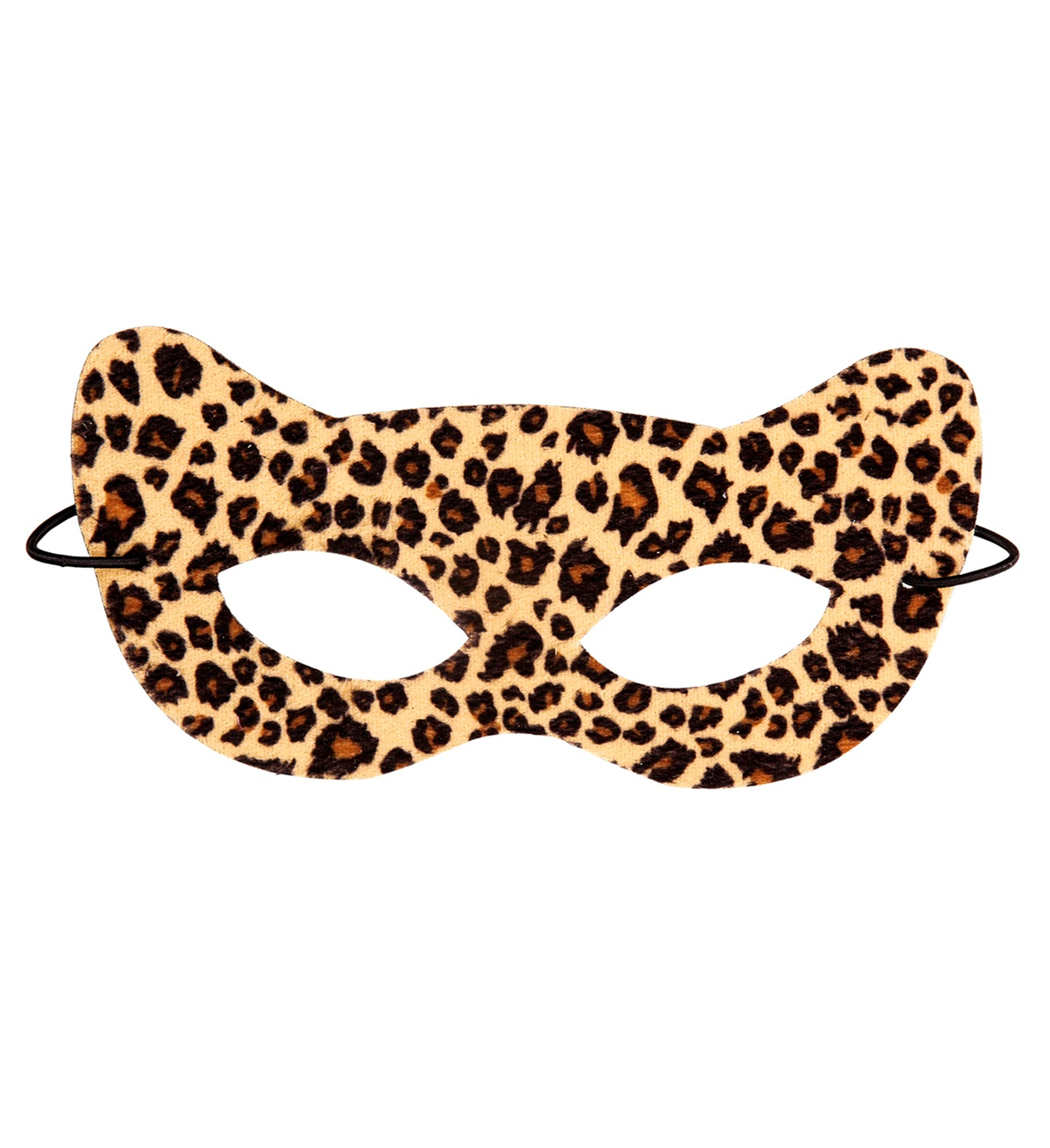 Mascherina Domino Leopardo Accessori per Abito Vestito Travestimento Carnevale - 8731l