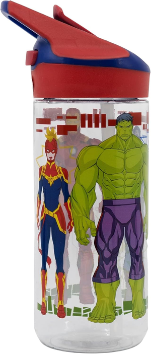 Borraccia Tritan Avengers MARVEL Bottiglia 620 Ml con Apertura Pop-Up - 74197