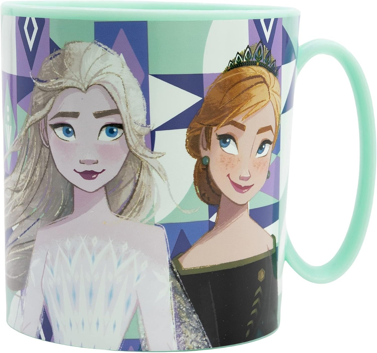 Tazza Frozen DISNEY Mug in Plastica Riutilizzabile Bpa Free Adatta Al Microonde 390 Ml - 74204