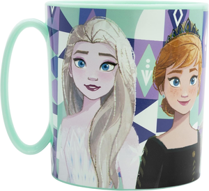 Tazza Frozen DISNEY Mug in Plastica Riutilizzabile Bpa Free Adatta Al Microonde 390 Ml - 74204
