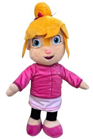 Peluche Brittany Alvin e i Chipmunsk Morbido Pupazzo Scoiattolo 30 CM in Fibra Riciclata - 760021714/brittany