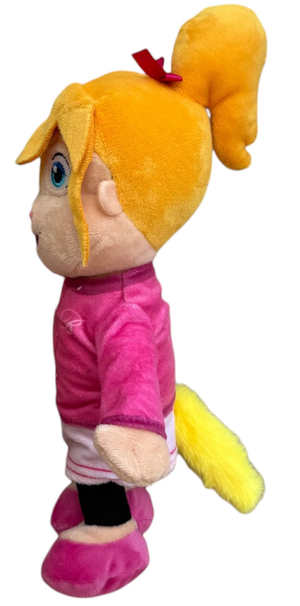 Peluche Brittany Alvin e i Chipmunsk Morbido Pupazzo Scoiattolo 30 CM in Fibra Riciclata - 760021714/brittany