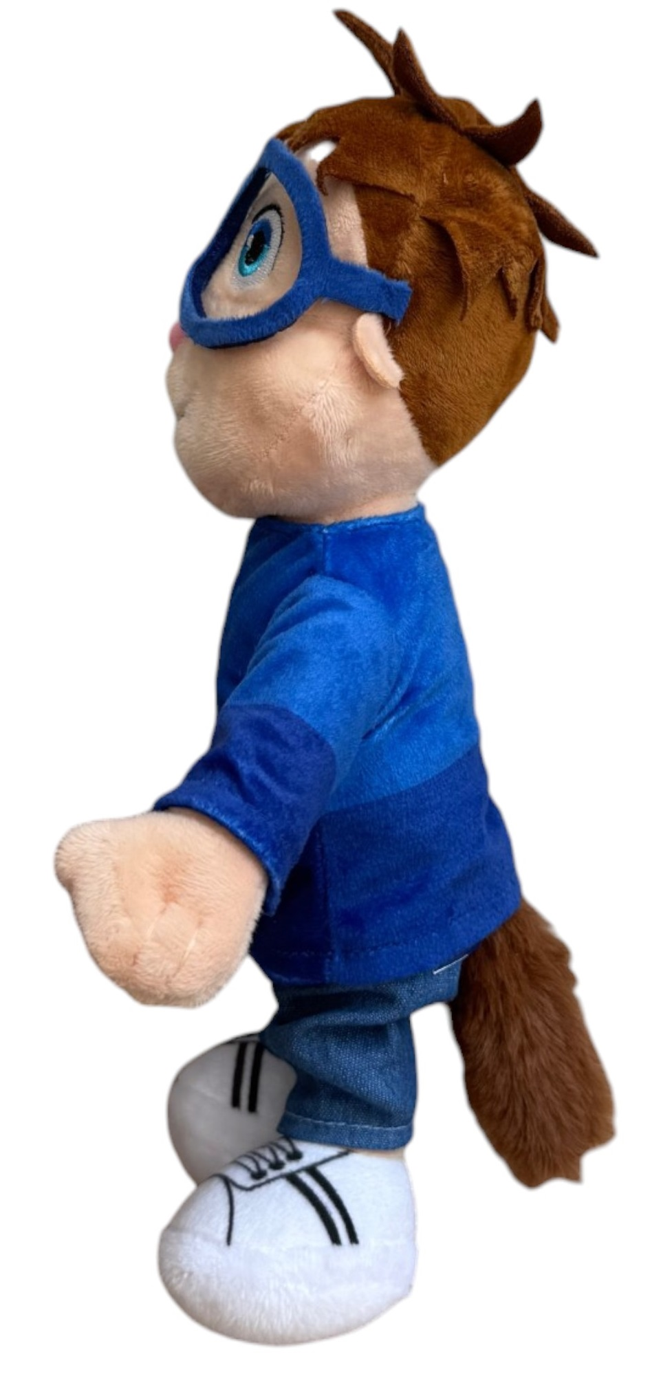 Peluche Simon Alvin e i Chipmunks Morbido Pupazzo Scoiattolo 30 CM in Fibra Riciclata - 760021714/simon