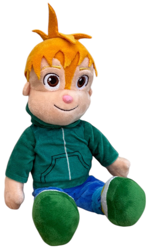 Peluche Theodore Alvin e i Chipmunks Morbido Pupazzo Scoiattolo 40 CM in Fibra Riciclata - 760023085theodore