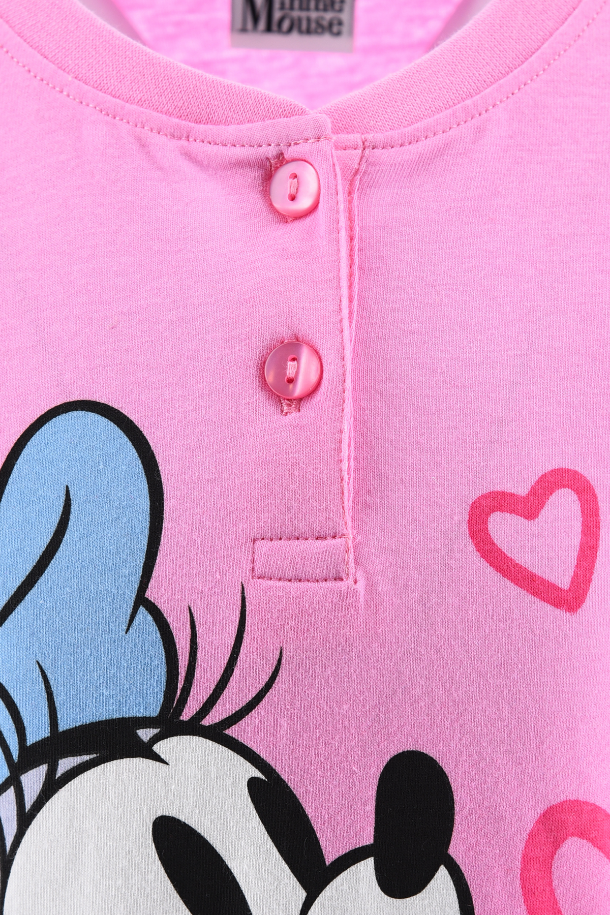 Pigiama Primaverile Minnie Mouse DISNEY Bambina 100% Cotone - Ye20026.brosa