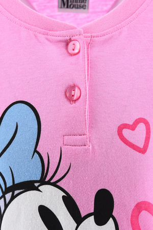 Pigiama Primaverile Minnie Mouse DISNEY Bambina 100% Cotone - Ye20026.brosa