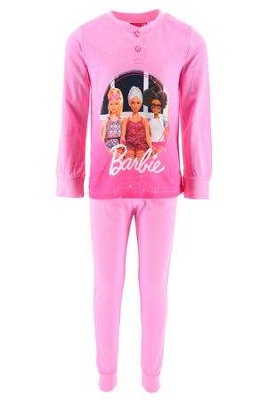 Pigiama Primaverile Barbie Bambina 100% Cotone - Ye20024.brosa