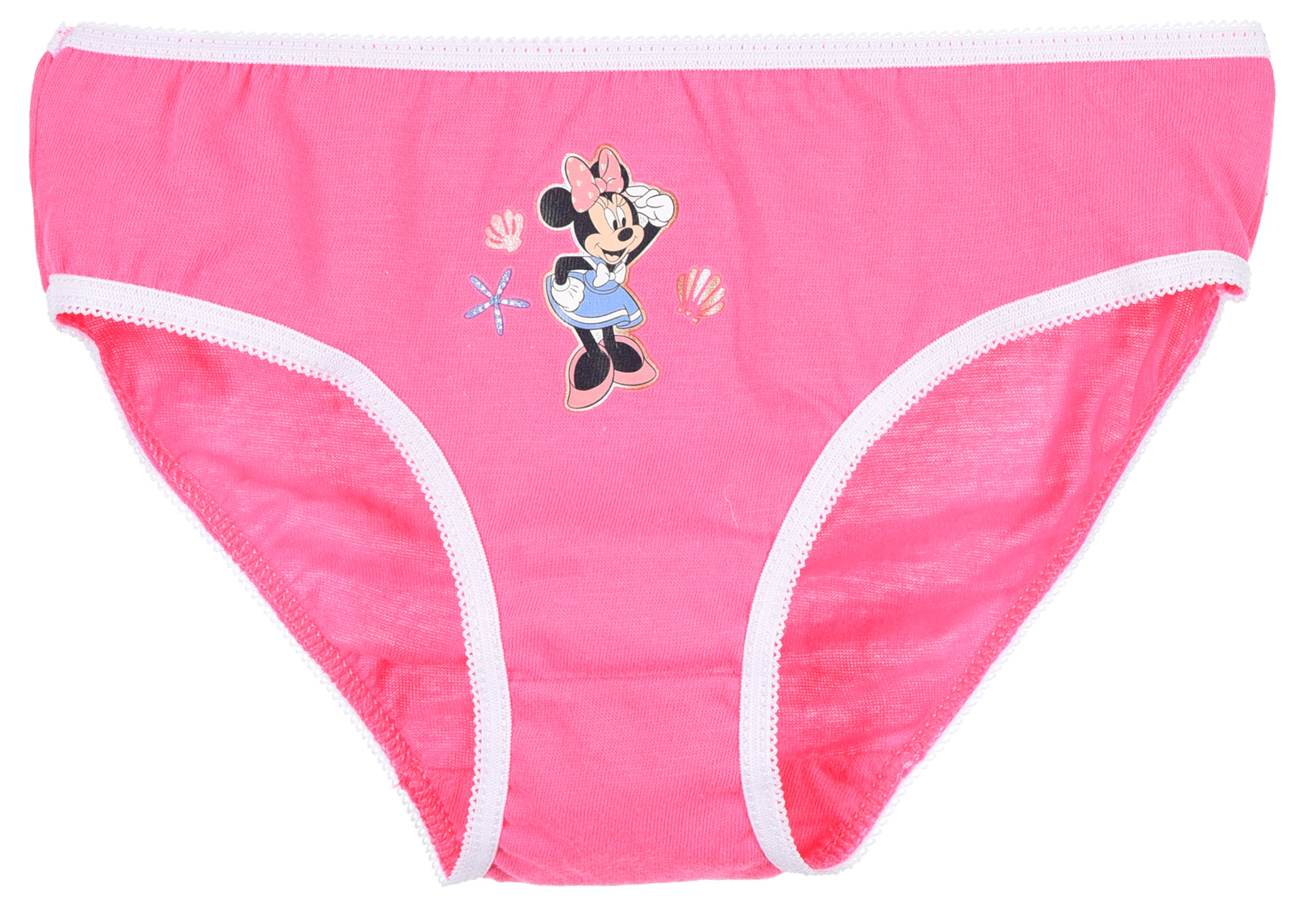 Mutandine Set 3 Pezzi Minnie DISNEY Slip in Cotone in Scatola 3/8 Anni - Ye30027