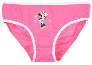 Mutandine Set 3 Pezzi Minnie DISNEY Slip in Cotone in Scatola 3/8 Anni - Ye30027