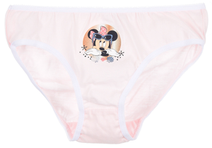 Mutandine Set 3 Pezzi Minnie DISNEY Slip in Cotone in Scatola 3/8 Anni - Ye30027