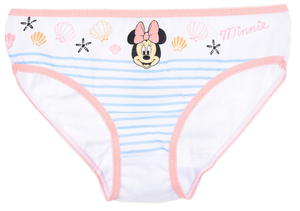 Mutandine Set 3 Pezzi Minnie DISNEY Slip in Cotone in Scatola 3/8 Anni - Ye30027