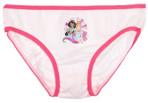 Mutandine Set 3 Pezzi Principesse DISNEY Slip in Cotone in Scatola 3/8 Anni - Ye30054