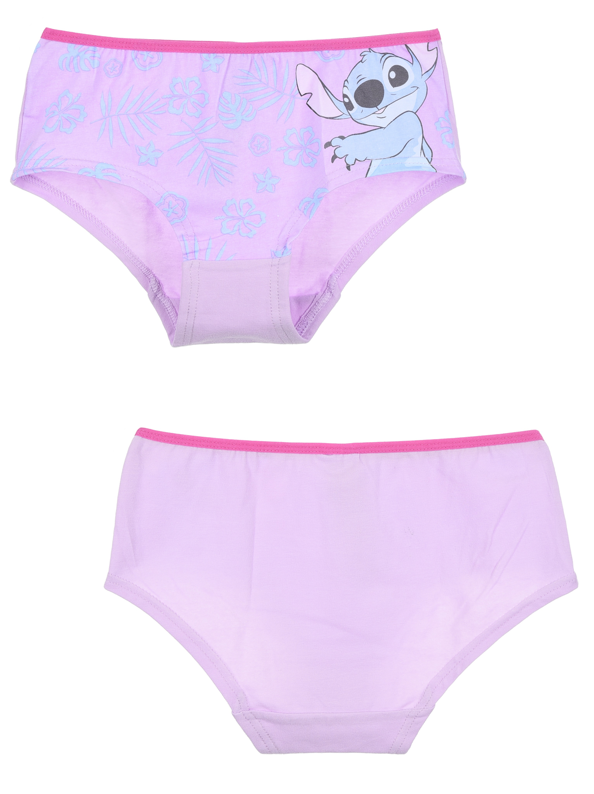 Culotte Set 2 Pezzi Stitch DISNEY Slip in Cotone 6/12 Anni - Ye30018lilla