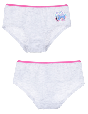 Culotte Set 2 Pezzi Stitch DISNEY Slip in Cotone 6/12 Anni - Ye30018lilla