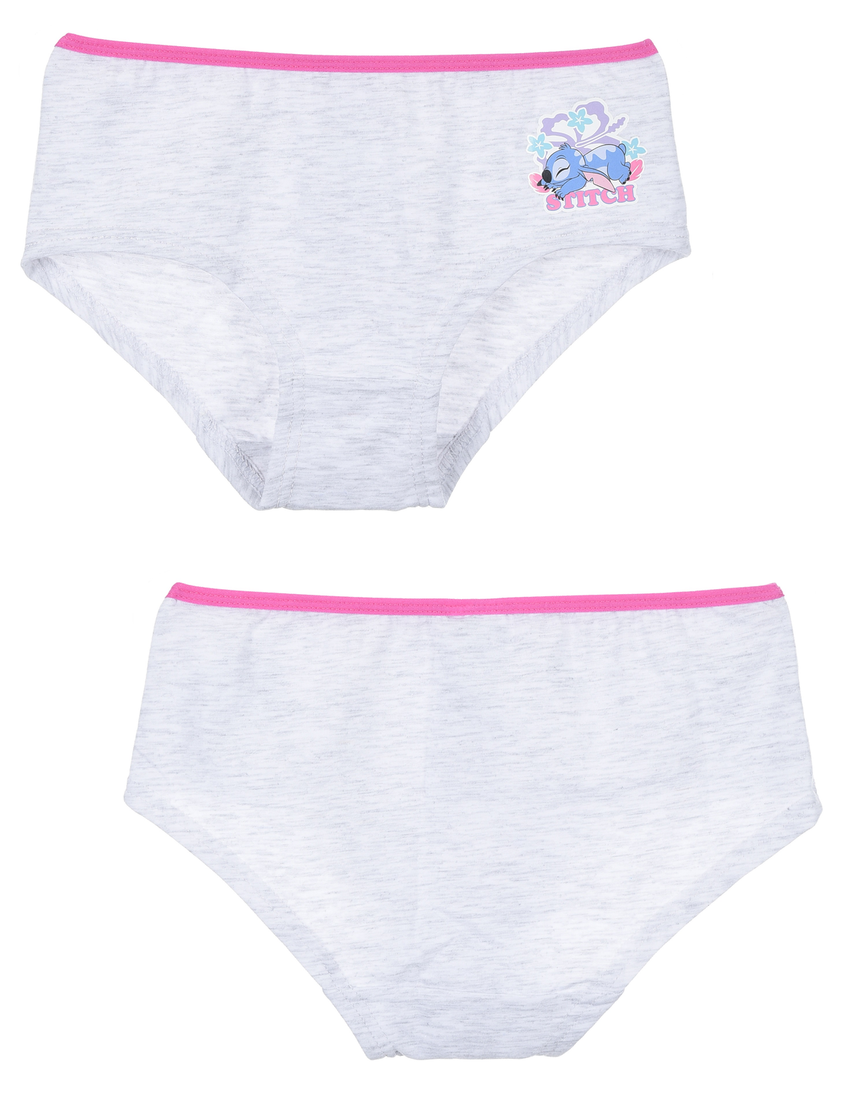 Culotte Set 2 Pezzi Stitch DISNEY Slip in Cotone 6/12 Anni - Ye30018lilla