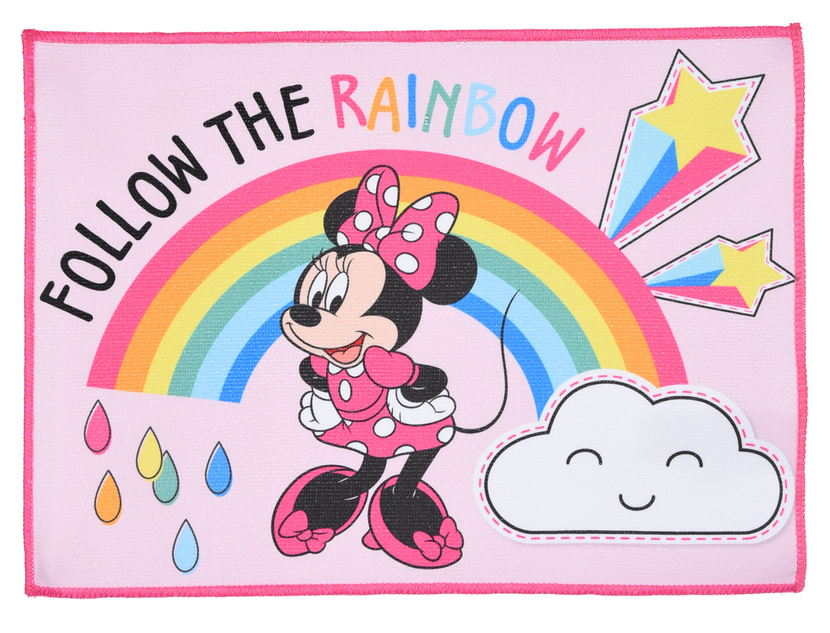Tovaglietta Minnie Mouse DISNEY in Tessuto da Colazione Pranzo 40x30 CM - Ye18271