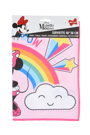 Tovaglietta Minnie Mouse DISNEY in Tessuto da Colazione Pranzo 40x30 CM - Ye18271
