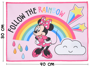 Tovaglietta Minnie Mouse DISNEY in Tessuto da Colazione Pranzo 40x30 CM - Ye18271