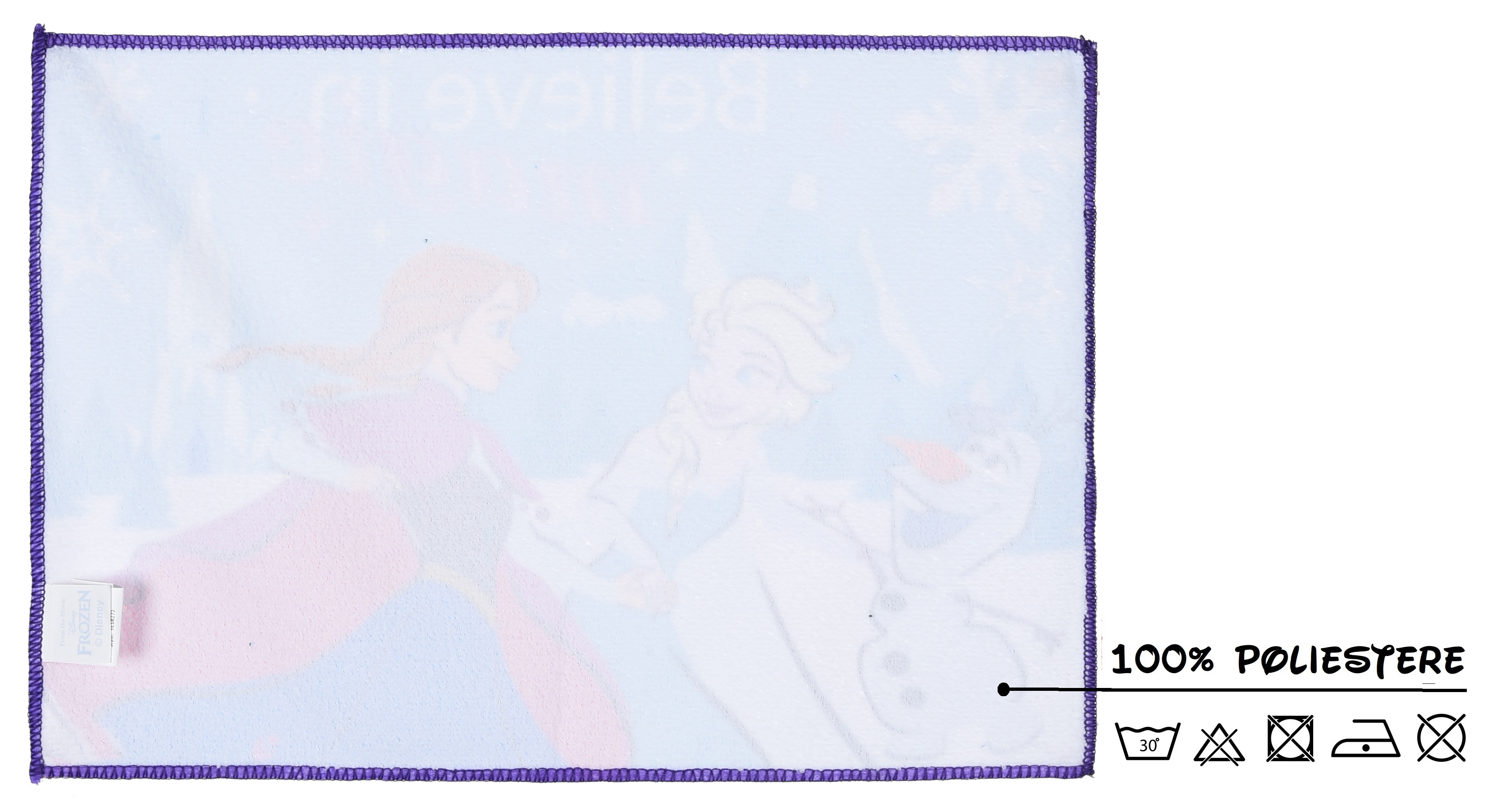 Tovaglietta Frozen DISNEY in Tessuto da Colazione Pranzo 40x30 CM - Ye18272