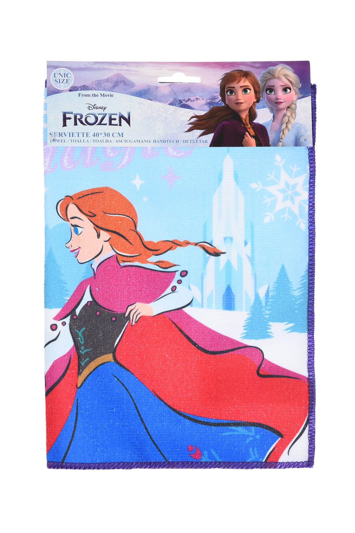 Tovaglietta Frozen DISNEY in Tessuto da Colazione Pranzo 40x30 CM - Ye18272