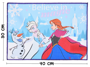 Tovaglietta Frozen DISNEY in Tessuto da Colazione Pranzo 40x30 CM - Ye18272