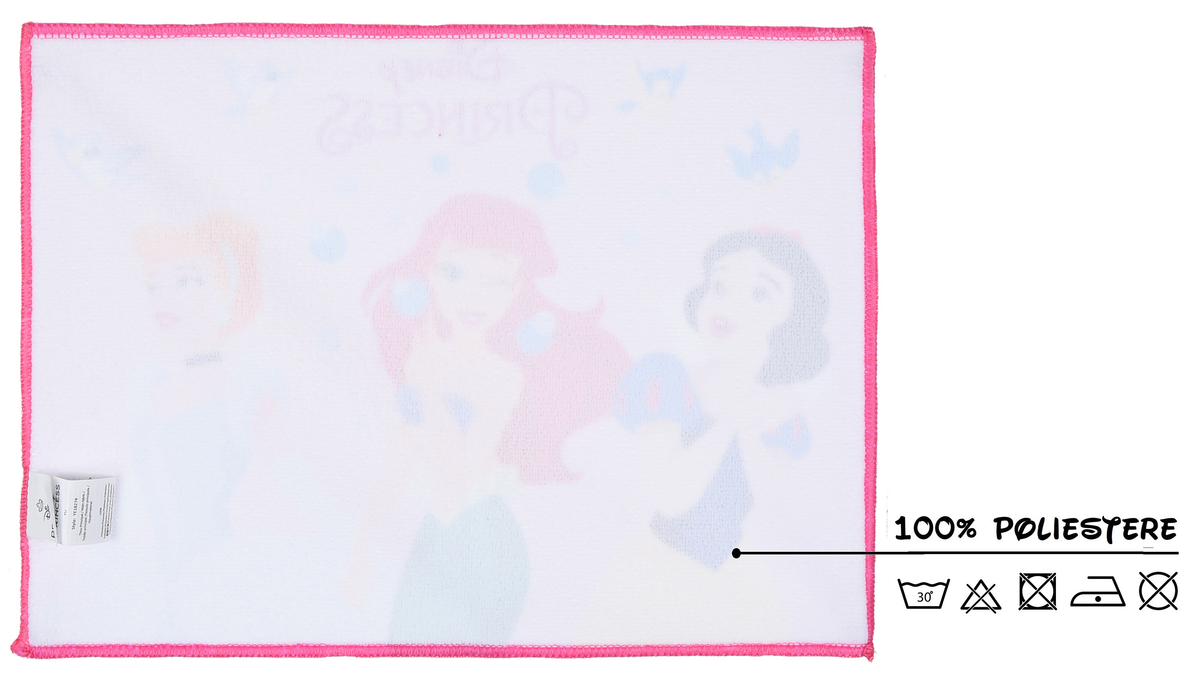 Tovaglietta Principesse DISNEY in Tessuto da Colazione Pranzo 40x30 CM - Ye18274