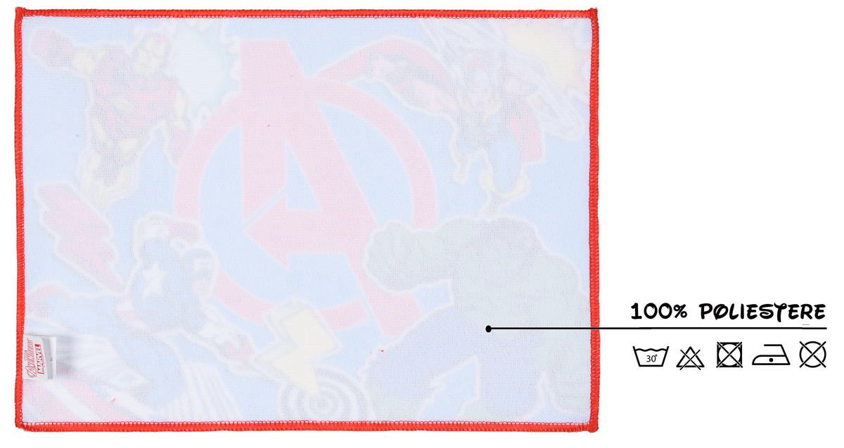 Tovaglietta Avengers MARVEL in Tessuto da Colazione Pranzo 40x30 CM - Ye18278